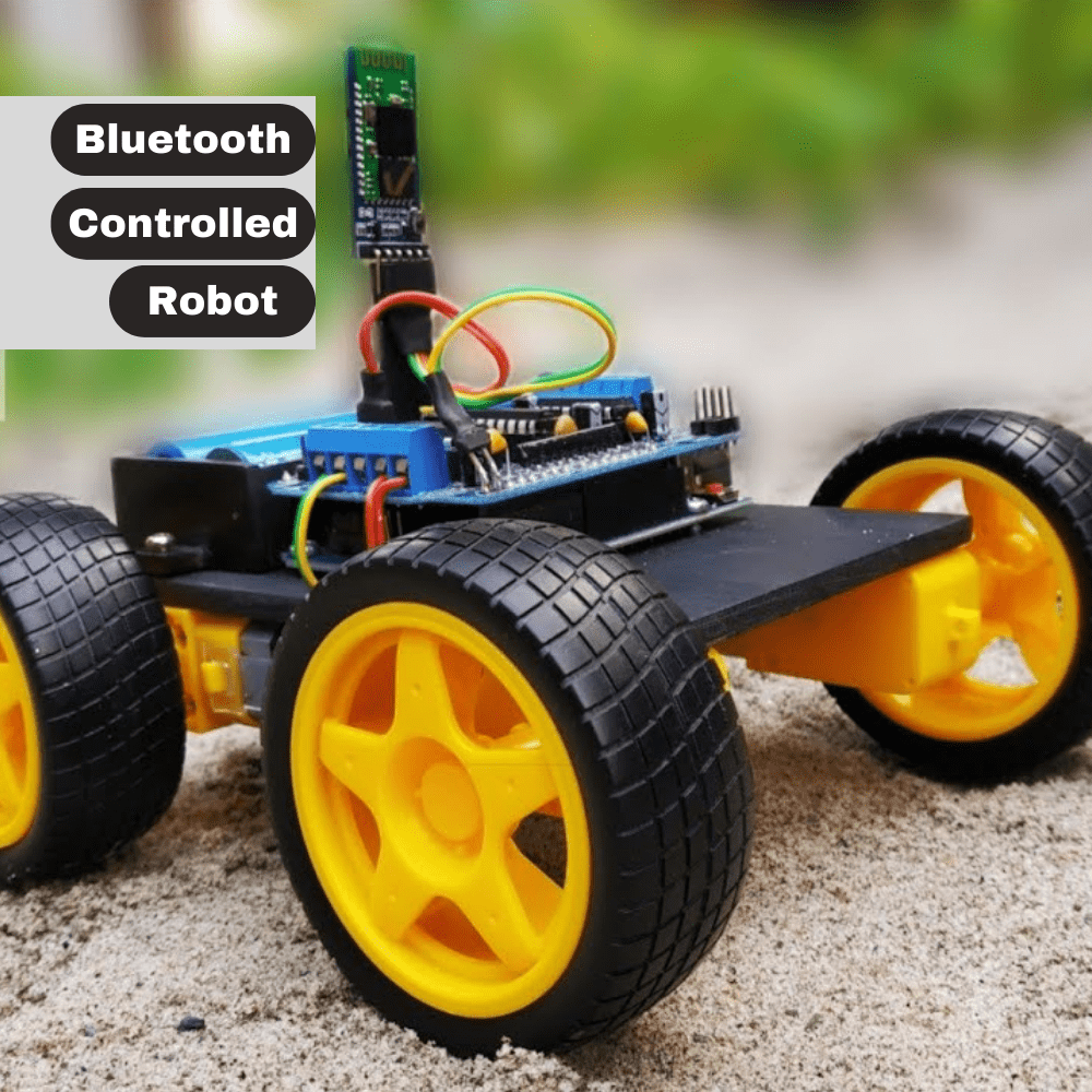 Bluetooth Controlled Robot - Easy Plug and Play