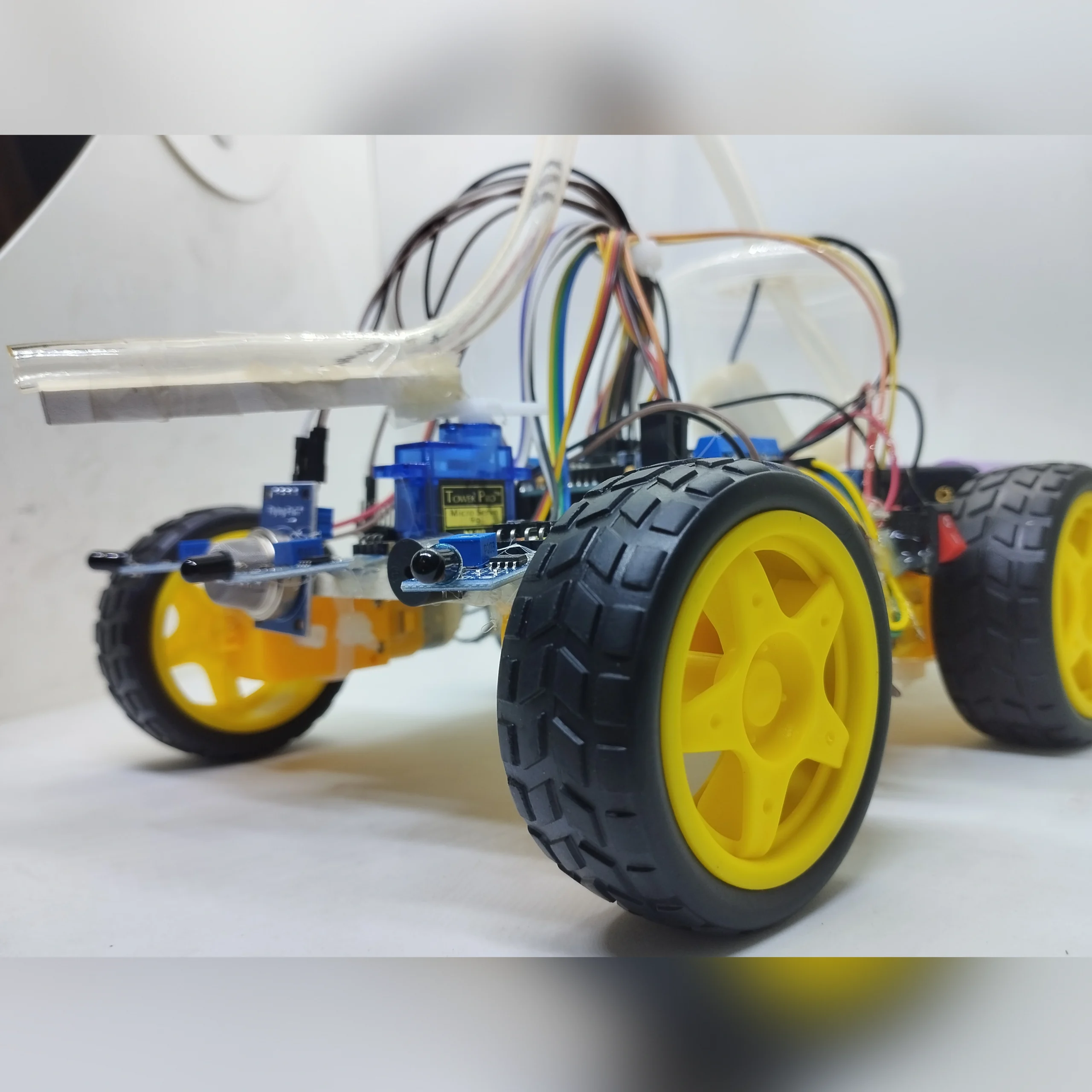 Fire Fighter robot by Eazy robotics and Robotic Shop bd